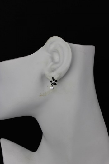 flower cz earring wholesale