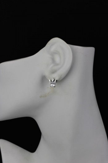 crown cz earring wholesale