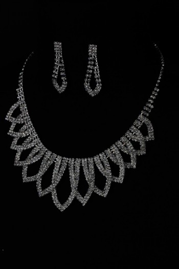 rhinestone necklace