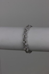 BLP15 2 line pearl bracelet