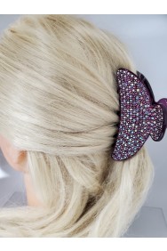 C389 TRADITIONAL ACRYLIC HAIR CLIP - LARGE