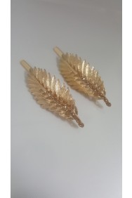 PM28 Leaf magnetic hair pin (set of 2) 