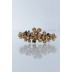 Small Acrylic flower hair barrette jewelry