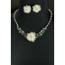 Mother of peral necklace set