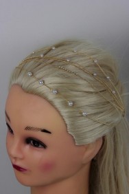 BB41 Five Line Pearl Bobby Pin 