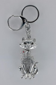 KC03 Limited Happy 3D Cat Keychain 