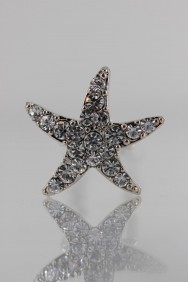 S82 Small Starfish Hair Pins (set of 20) 