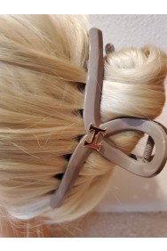 C408 SIMPLE LINE HAIR JAWS CLIP ( EXTRA LARGE ) #2